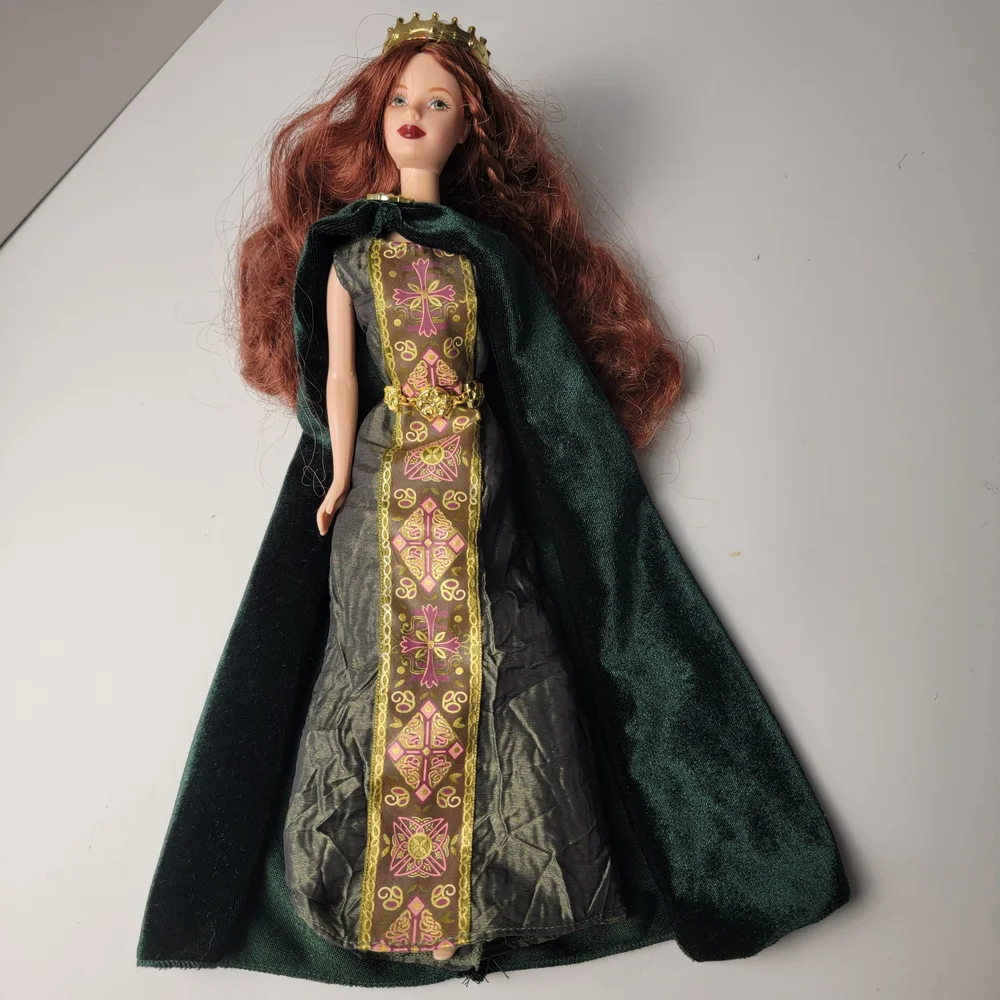 Barbie Princess Of Ireland Dolls Of The World Collection 2001 Vintage Collectibl - Picture 2 of 10